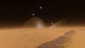 Планета около черной дыры M87