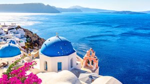 Санторини, Греция .