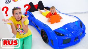 Влад и Ники. История про волшебный планшет! Видео для детей.