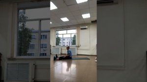 Интервальная тренировка с одной гантелей 2 кг.! 45-15-13-5!