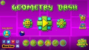 Туториал для новичков как играть в Geometry dash