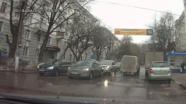 Разворот под знак 4.1.4 + 5.19.2 №2 смотреть онлайн