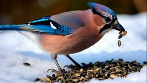 Пернатые на кормушке (28.02.2025 года)