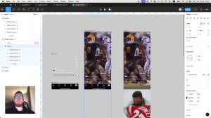 Создаём простой прототип Instagram Reels «свайпом вверх/вниз» в Figma