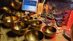 ЧАКРОНАБОР 9 ЧАШ (непальский строй) 174 285 396 417 528 639 741 852 963 гц