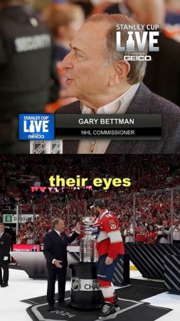 The Stanley Cup is SPECIAL  #stanleycuplive