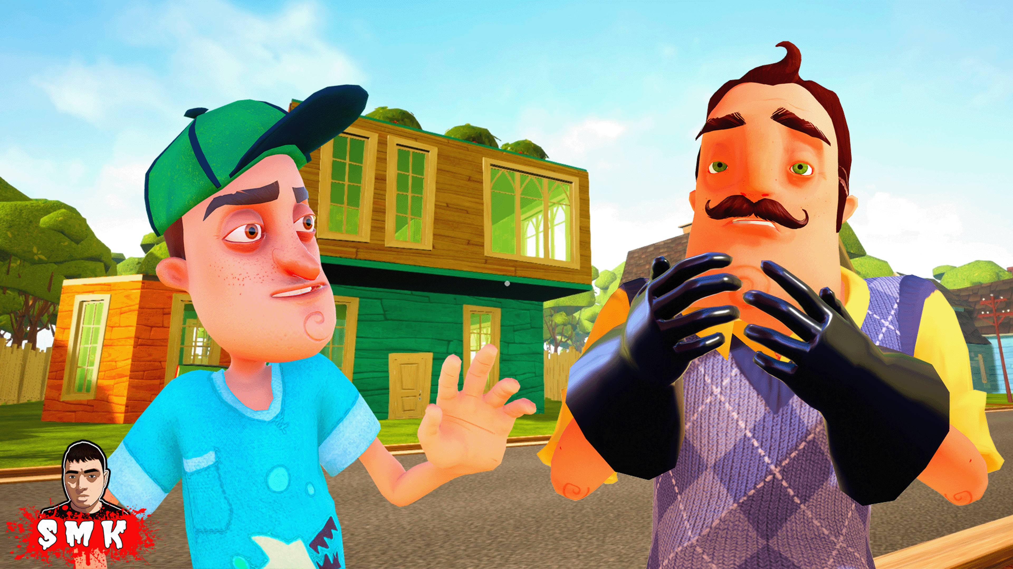 ШОУ ПРИВЕТ СОСЕД!Я ПРИЗРАК!УЖАС СОСЕДА!ИГРА HELLO NEIGHBOR ПРОЖДЕНИЕ МОДА HOW HAVE YOU BEEN NEIGHBOR