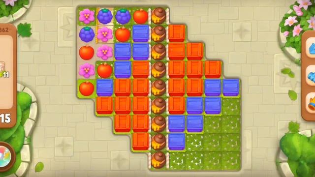 сложный уровень 13861 в Gardenscapes #gardenscapes#game#puzzle#головоломк?