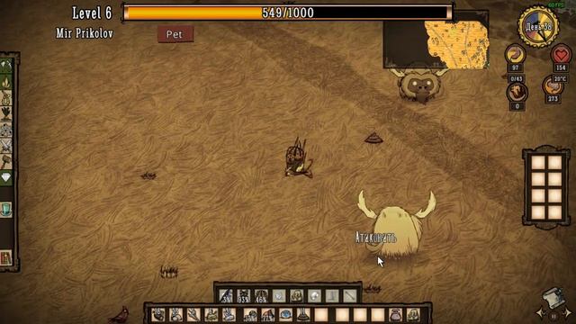 Прохождение Don't Starve с модом Hero in the Dark за Друида #7 - Небо? смотреть онлайн