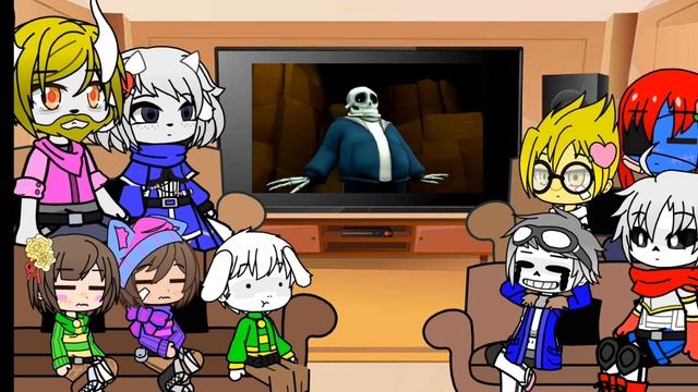 реакция Персонажей "Андертейл"на "Реалистичный Андерт смотреть онлайн