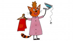 Как нарисовать МАМУ кошку из Три кота