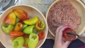 🏡ДОМАШНИЙ ВЛОГ _ ФАРШИРОВАННЫЙ ПЕРЕЦ НА УЖИН влог ЖИВУ КАК УМЕЮ