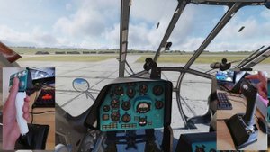 Digital Combat Simulator. Ми-8 можно управлять одним пальцем.