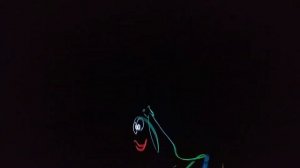 CATERPILLAR, EL-wire puppet