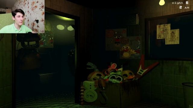 ПРИСТАВУЧАЯ СОБАКА 5 ПРОХОЖДЕНИЕFive Nights at Freddys 3