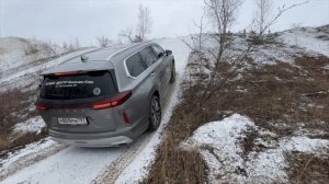 Тяжёлый люкс на бездорожье! Что может солидный EXEED VX в ?