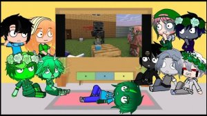 реакция на майнкрафт-школу монстров 6 часть.