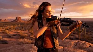 Stoner Metal x Violin – Desert Reverie on Burning Strings 🎻🌵🔥