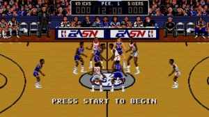 Bulls vs Lakers and the NBA Playoffs (Sega Mega Drive) - Игровой процесс (Sega Genesis) [1080p]