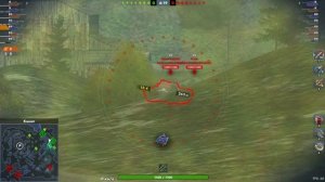 Диамант разносит БК Т-44 на карте Канал Tanks Blitz