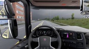 Ets 2 1.53, графика snowymoon, Scania S NG , Норвегия =)