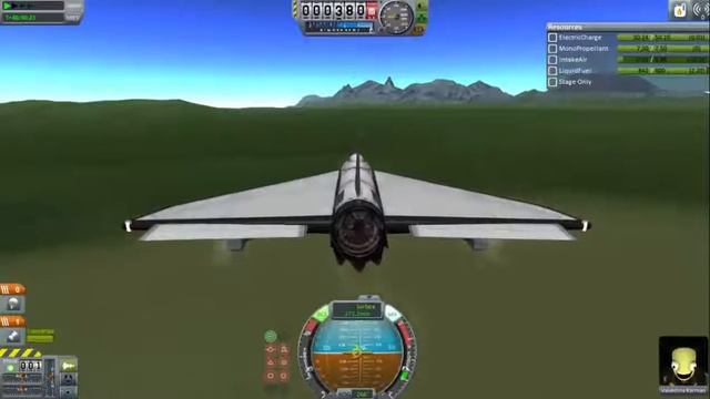 Как запустить самолёт в KSP смотреть онлайн
