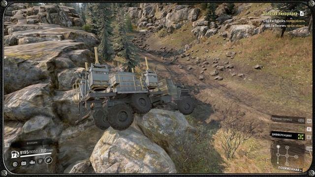 #SnowRunner Сгоревший лес Онтарио Канада в #snowrunner №10 смотреть онлайн