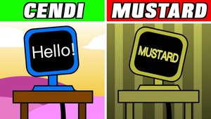 INCREDIBOX SPRUNKI ✨ | CENDI vs MUSTARD! 🌟🌭 СЛАДКОЕ vs ОСТРОЕ!