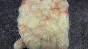 Мясо камчатского краба "роза", очищенное, варено-мороженое, крупное, 1кг