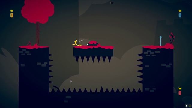 Stick Fight GamePlay Играю по сети Жесткая Заруба. Бесплатный к смотреть онлайн