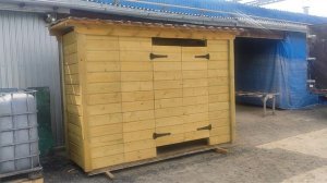 Сарай-дровница МАРУСЯ. Анонс