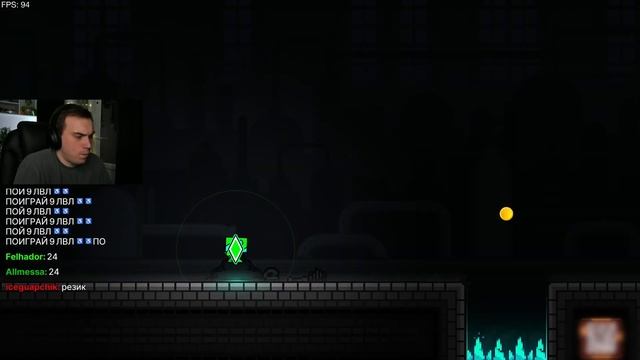 Глеб играет в сюжетку Geometry Dash (кубик) | SASAVOT смотреть онлайн