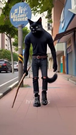 Poor Cat Having Only