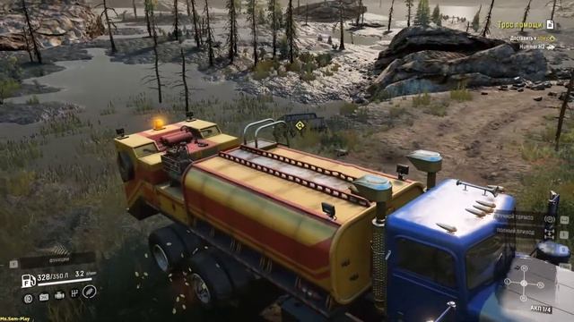 SnowRunner ➤ Help cable(Трос помощи) №62 смотреть онлайн