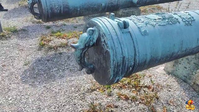 A Great and strong medieval Castle. Germany. Bayern. Ingolstadt. Средневековый зам смотреть онлайн