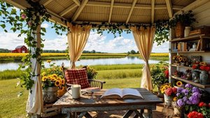 Звуки живой природы летом. Атмосфера для чтения и медитации.