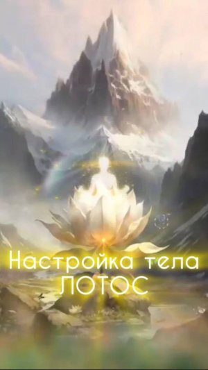 Настройка тело Лотос. Аффирмации,  #душадух #любовь #стихи #аффирмацияналюбовь