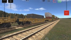 Американские грузовые поезда. American cargo trains #train #games #railro