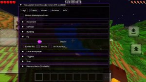 Обзор лучшего чита Apollon Client  v3.4 | МАЙНКРАФТ РЕ 1.21.40