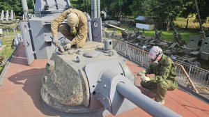 Работы по бронекатеру БК-433 и БМ-21 в ЦМВС, 7 июня 2025