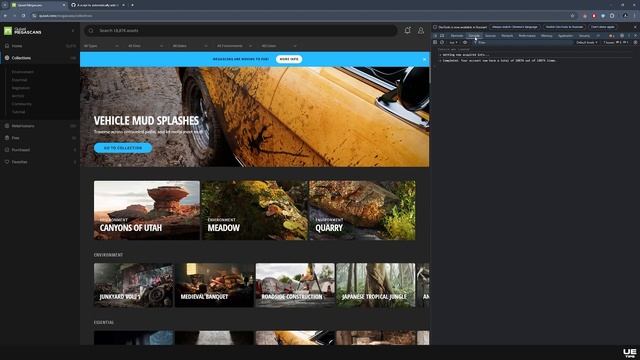 Добавляем все Quixel Megascans ассеты в библиотеку смотреть онлайн