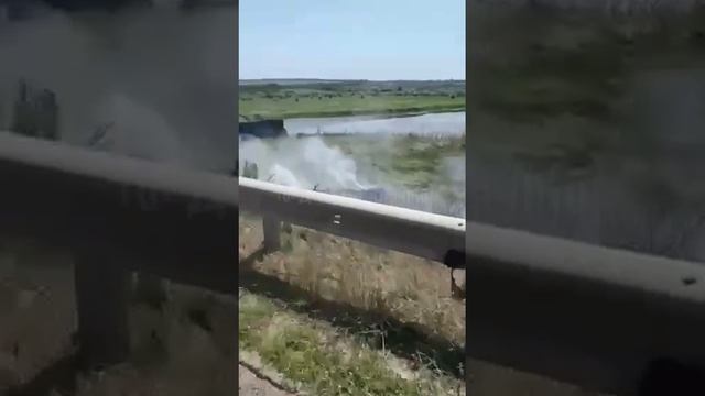 🔴Результат сегодняшнего удара ВКС РФ по мосту в н.п «Шахово»🔴✌❤️✌