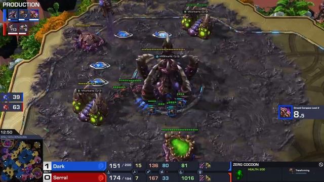 Встреча с Гордостью Роя - Dark vs Serral | StarCraft II - IEM Katowice 2024 смотреть онлайн