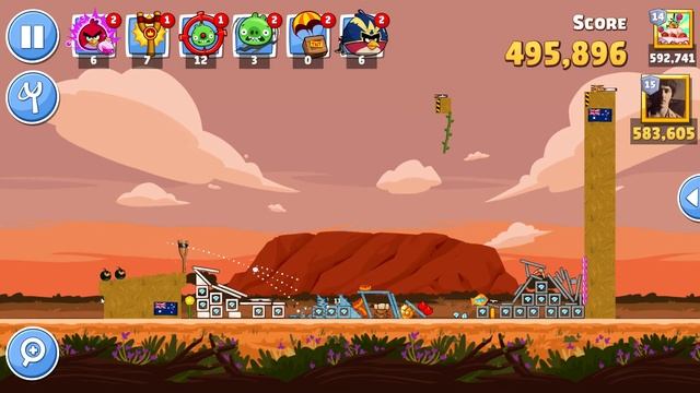 Angry Birds Friends. Australia day 7. 3 stars. Прохождение от SAFa смотреть онлайн