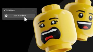 Blender Iconface: Lego-Inspired Face Rig