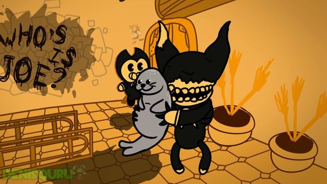 Чернильный Демон Говорит "Пухлый Тюлень" - Анимация【Ben смотреть онлайн