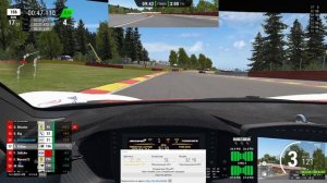 Moza Temperature Monitor 1.3.0.0 - Assetto Corsa Competizione (SPA)