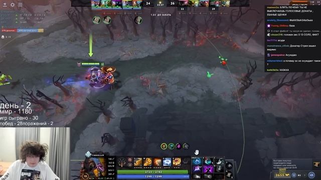 РОСТИК СТАЛ МАЖОРОМ ! ИГРАЕТ НА ТИМБЕРЕ Dota 2 / Лучшее Rosti