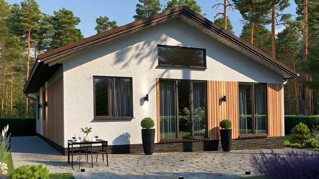БП-134: Ваш идеальный одноэтажный дом готов к воплощению! 🏡✨