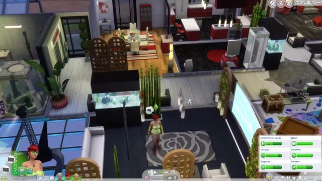 SIMS 4. Дом из готовых комнат в Виденбурге смотреть онлайн